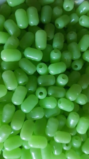 Luminous oval mini beads
