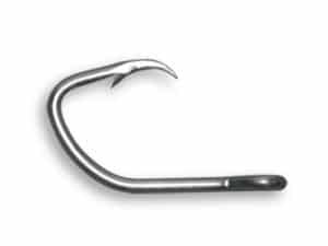 10 Mustad 7982HS Size 5/0 Stainless Steel Double Hooks Tuna Big Game 7982HS-50 