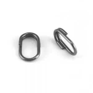 Oval split ring