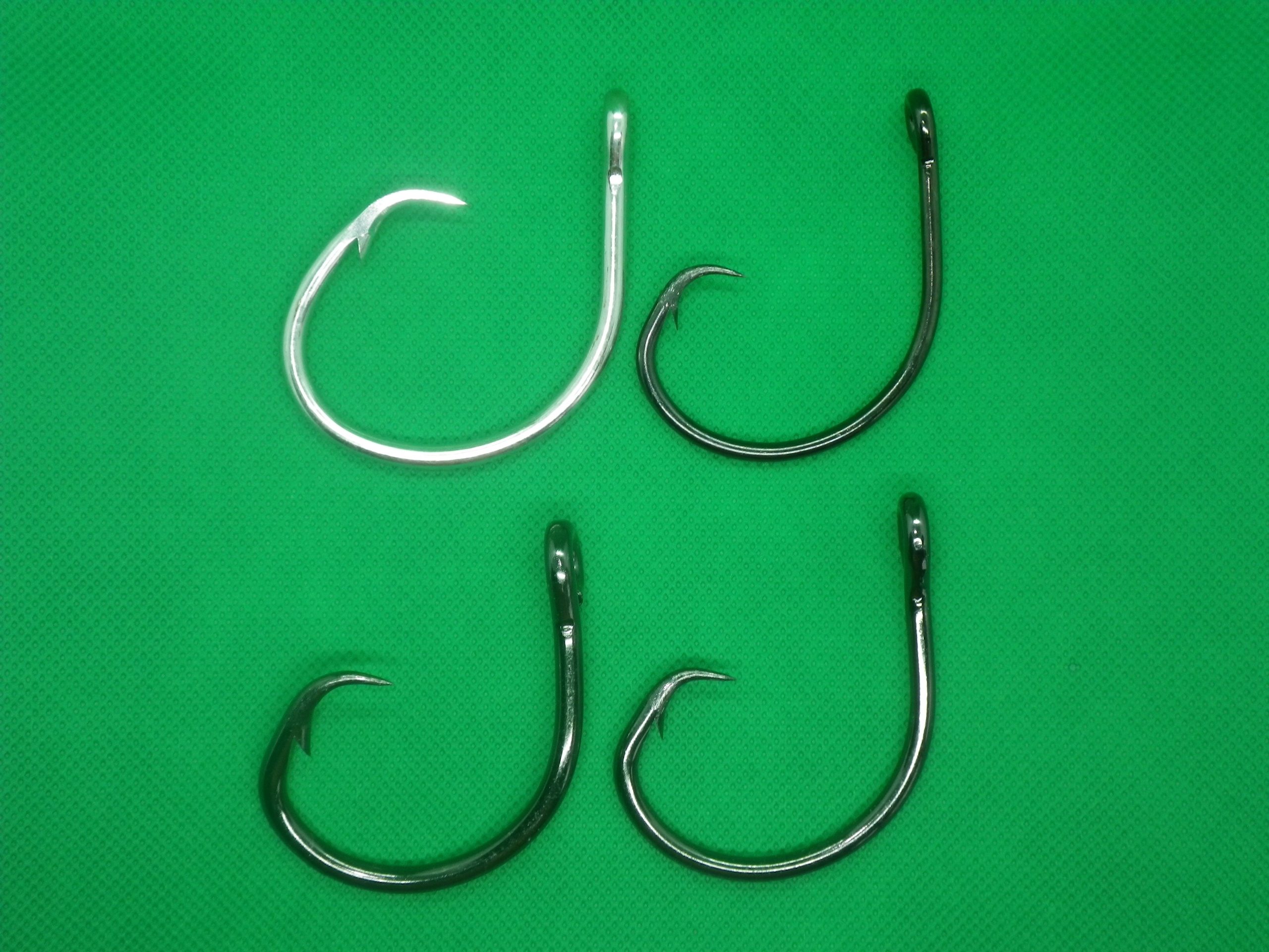Mustad longline circle hooks, 16/0