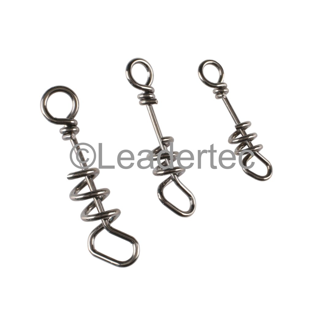 PRO RIGGER CORKSCREW SNAPS - Leadertec